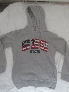 Vintage Rare Japanese Edition Guess Gray Pullover Hoodie - Size Medium Womens.